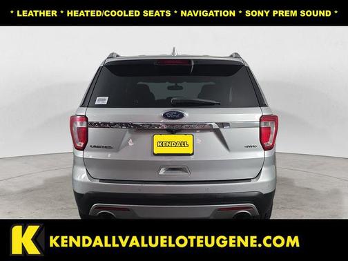 Ingot Silver Metallic 2016 Ford Explorer Limited