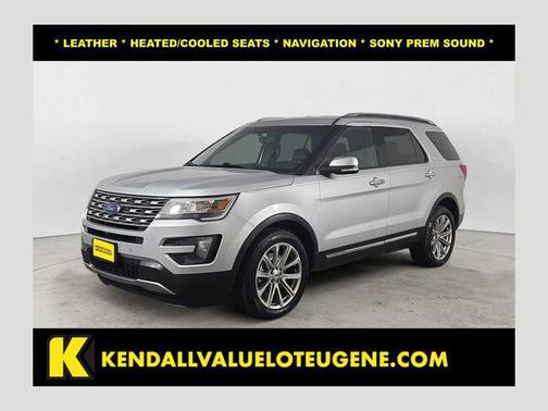 Ingot Silver Metallic 2016 Ford Explorer Limited