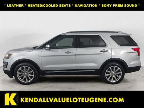 Ingot Silver Metallic 2016 Ford Explorer Limited