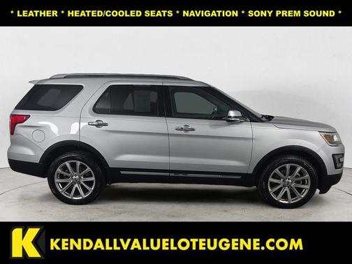 Ingot Silver Metallic 2016 Ford Explorer Limited