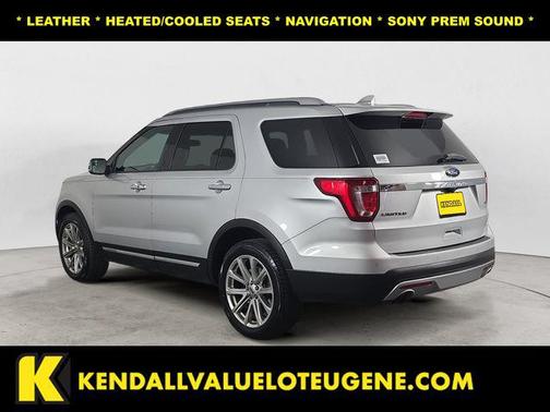 Ingot Silver Metallic 2016 Ford Explorer Limited