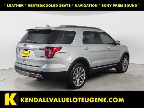 Ingot Silver Metallic 2016 Ford Explorer Limited