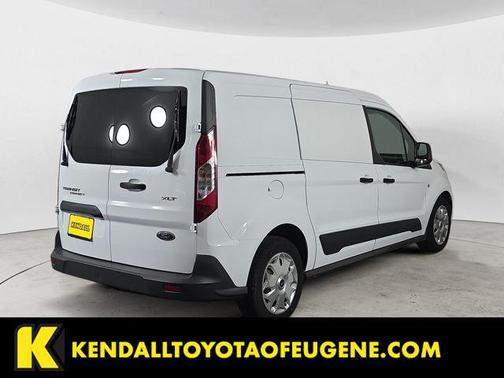 Frozen White 2017 Ford Transit Connect XLT