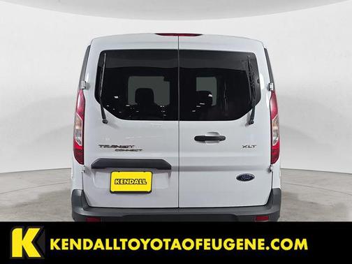 Frozen White 2017 Ford Transit Connect XLT