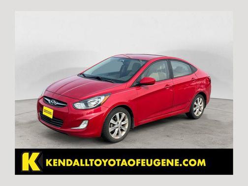 Boston Red Metallic 2013 Hyundai Accent GLS