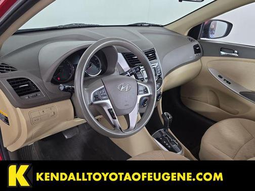 Boston Red Metallic 2013 Hyundai Accent GLS