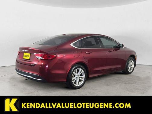 Velvet Red Pearlcoat 2015 Chrysler 200 Limited