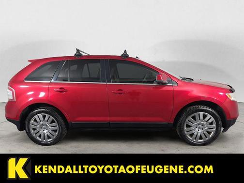 Red 2010 Ford Edge Limited