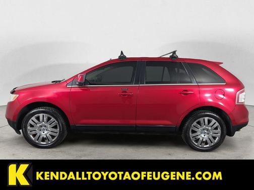 Red 2010 Ford Edge Limited