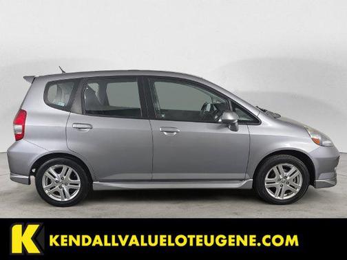 Black 2008 Honda Fit Sport