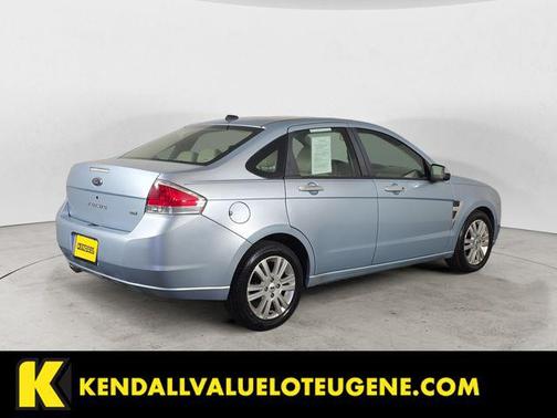 Light Ice Blue Clearcoat Metallic 2009 Ford Focus SEL