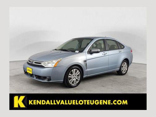 Light Ice Blue Clearcoat Metallic 2009 Ford Focus SEL