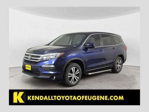Blue 2017 Honda Pilot EX-L