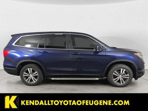 Blue 2017 Honda Pilot EX-L