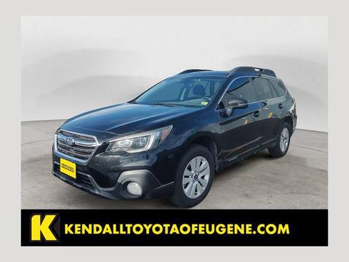 Crystal Black Silica 2018 Subaru Outback 2.5i Premium