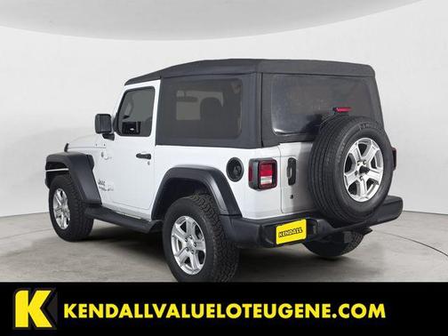Bright White Clearcoat 2018 Jeep Wrangler Sport S