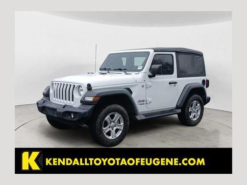 Bright White Clearcoat 2018 Jeep Wrangler Sport S