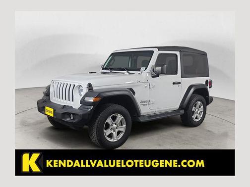 Bright White Clearcoat 2018 Jeep Wrangler Sport S