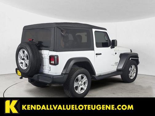Bright White Clearcoat 2018 Jeep Wrangler Sport S