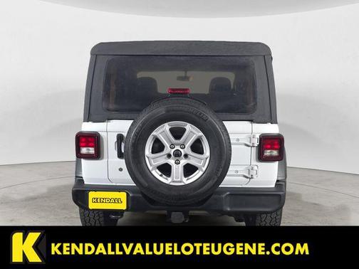 Bright White Clearcoat 2018 Jeep Wrangler Sport S