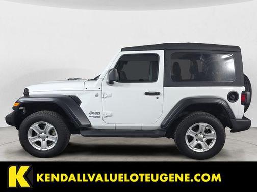 Bright White Clearcoat 2018 Jeep Wrangler Sport S