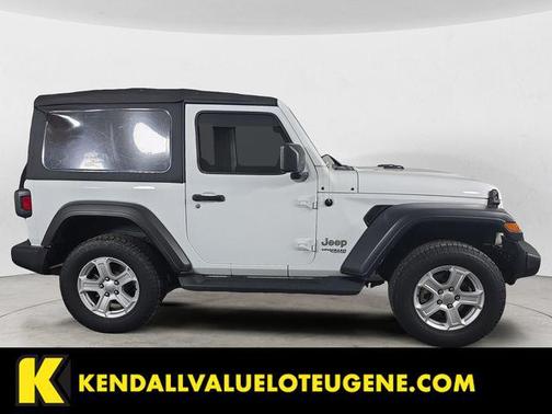 Bright White Clearcoat 2018 Jeep Wrangler Sport S