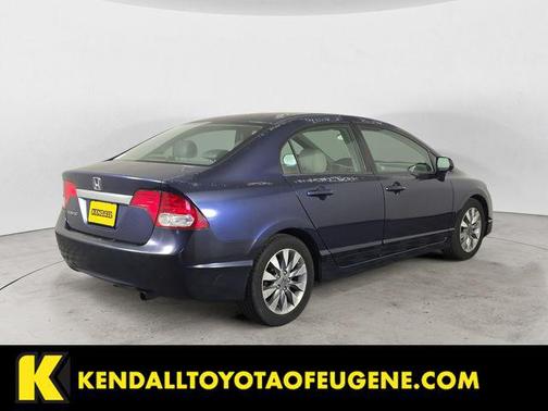 Blue 2009 Honda Civic EX-L