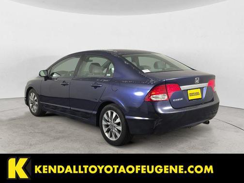 Blue 2009 Honda Civic EX-L