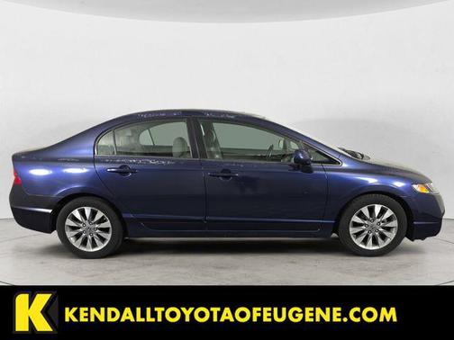 Blue 2009 Honda Civic EX-L