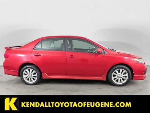 Barcelona Red Metallic 2009 Toyota Corolla S