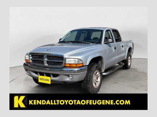 Bright Silver Metallic 2004 Dodge Dakota SLT Quad Cab