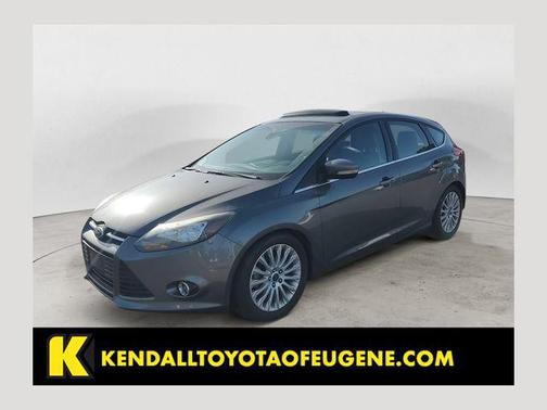 Black 2012 Ford Focus Titanium