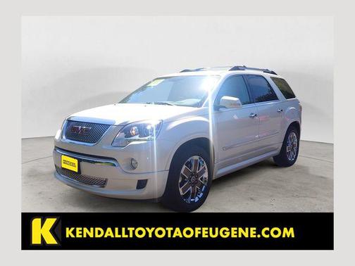 White Diamond Clearcoat 2012 GMC Acadia Denali