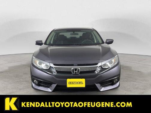 Modern Steel Metallic 2016 Honda Civic EX-T