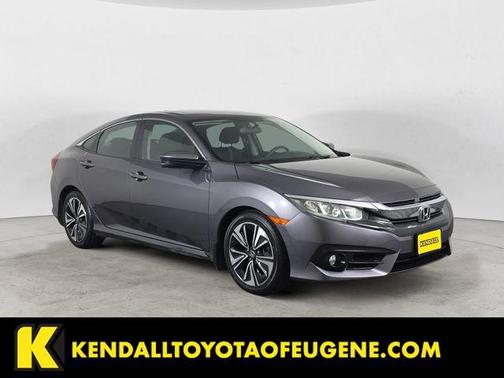 Modern Steel Metallic 2016 Honda Civic EX-T