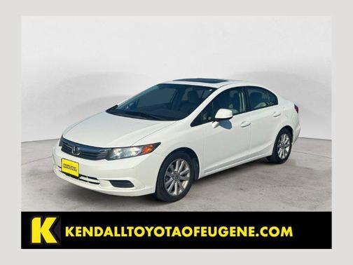 Taffeta White 2012 Honda Civic EX