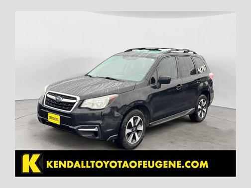 Crystal Black Silica 2017 Subaru Forester 2.5i Premium