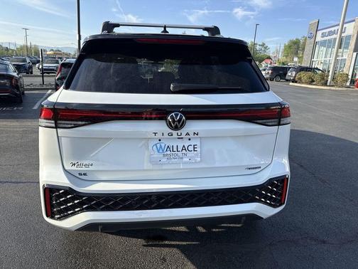 Opal White 2026 Volkswagen Tiguan 2.0T SE R-Line Black