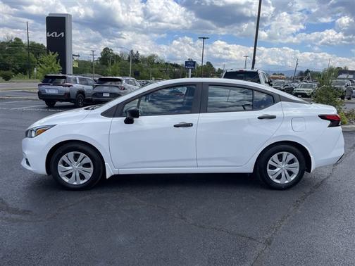 Cloud White 2021 Nissan Versa S