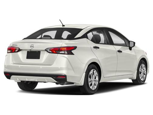 Cloud White 2021 Nissan Versa S