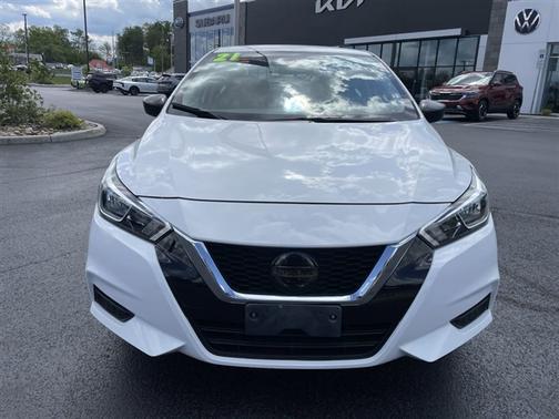 Cloud White 2021 Nissan Versa S