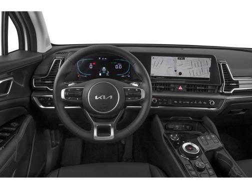 Fusion Orange 2023 Kia Sportage Hybrid EX