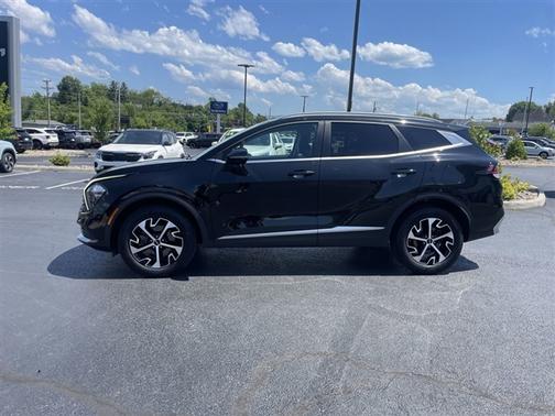 Fusion Orange 2023 Kia Sportage Hybrid EX