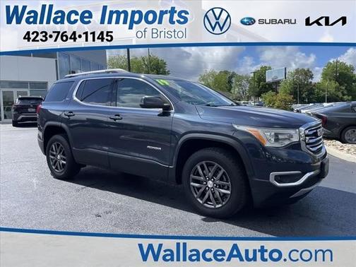 Blue Steel Metallic 2019 GMC Acadia SLT-1