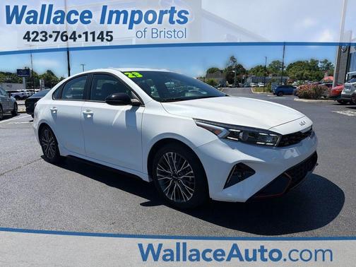 Snow White Pearl 2023 Kia Forte GT-Line