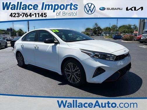 Snow White Pearl 2023 Kia Forte GT-Line