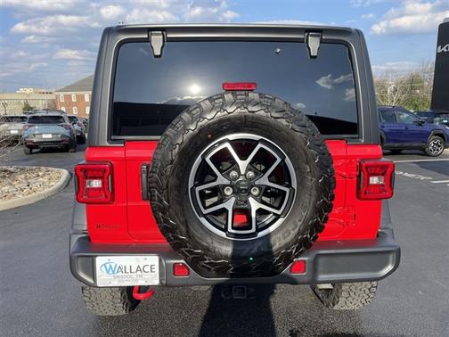 Firecracker Red Clearcoat 2025 Jeep Wrangler Rubicon