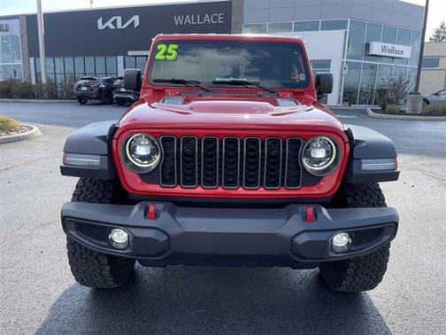 Firecracker Red Clearcoat 2025 Jeep Wrangler Rubicon