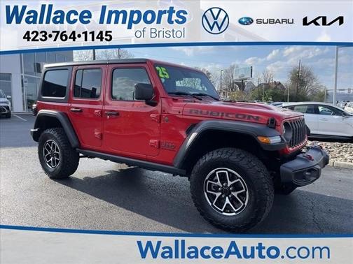 Firecracker Red Clearcoat 2025 Jeep Wrangler Rubicon