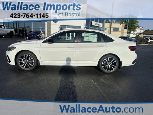 Pure White 2026 Volkswagen Jetta 1.5T Sport
